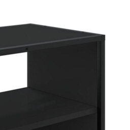 Berkfield Tv Cabinet Black 100X31X39.5 Cm Engineered Wood And Metal - thumbnail 8
