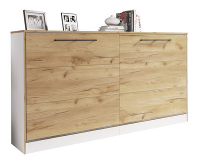 Vcm Cabinet Bed With Slatted Base 90X200 - image 1