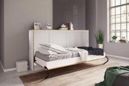Vcm Cabinet Bed With Slatted Base 90X200 - thumbnail 6