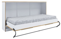 Vcm Cabinet Bed With Slatted Base 90X200 - thumbnail 4