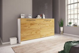 Vcm Cabinet Bed With Slatted Base 90X200 - thumbnail 5