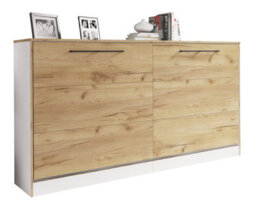 Vcm Cabinet Bed With Slatted Base 90X200 - thumbnail 1
