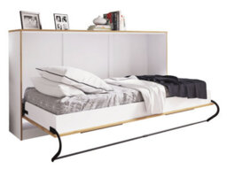 Vcm Cabinet Bed With Slatted Base 90X200 - thumbnail 2