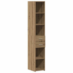 Walplus Highboard Artisan Oak 30 X 42.5 X 185 Cm Engineered Wood - thumbnail 2