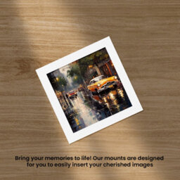 Ak Frames 10X10 White Picture Mounts To Fit 8X8 Aperture Size - Mount Board Only (No Frame Included) - thumbnail 5
