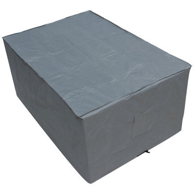 Oxbridge Grey Small Table Waterproof Outdoor Garden Furniture Cover - image 1