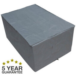 Oxbridge Grey Small Table Waterproof Outdoor Garden Furniture Cover - thumbnail 2