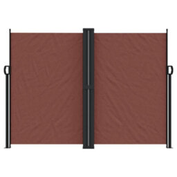 Walplus Retractable Side Awning Garden Sun Shade Canopy Gazebo For Back Door, Porch, Patio Brown 180X1000 Cm - thumbnail 3