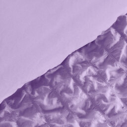 Ohs Seersucker Duvet Cover Pillowcase Bedding Set, Lilac - Double - thumbnail 4