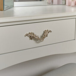 Melody Maison Dressing Table & Stool Set - Elizabeth Ivory Range - thumbnail 4