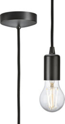 Luminosa Lighting Luminosa Knightsbridge 1.8M E27 Contemporary Pendant Set - Smoked Bronze - 8270Lsb