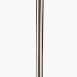 Pacific Lifestyle Brushed Silver & Steel Grey Table Lamp - thumbnail 8