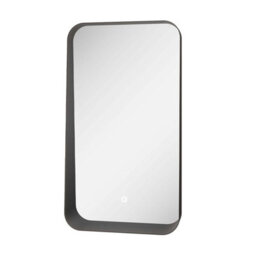 Plum&clay Vermont Led Illuminated Black Bathroom Backlit Mirror (H)900mm (W)500mm