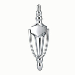 "UAP Limited Uap Slimline Victorian Urn Stainless Steel 8"" Door Knocker With Hidden Fixings In Mirror Polished Silver Finish" - thumbnail 1