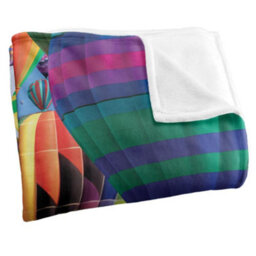 Royce Mcclure Silky Hot Air Balloon Supersoft Blanket Multicoloured (152Cm X 127Cm) - thumbnail 3