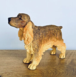 Animal Crackers Golden Brown Cocker Spaniel Figurine From The Leonardo Dog Studies Range, Gift Boxed. - thumbnail 4
