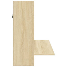Walplus Wall-Mounted Desk Sonoma Oak 105X48X75 Cm Engineered Wood - thumbnail 5