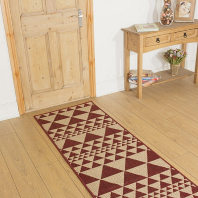 Prism Hallway Runner Rug - Hardwearing, Non-Slip & Durable Carpet For Hall, Kitchen & Corridor - image 1