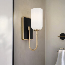 Luminosa Lighting Elstead Kichler Solia Wall Lamp Contemporary Champagne Bronze, Black 3000K Ip44 1X G9 - thumbnail 2