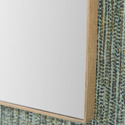 Pacific Lifestyle Arch Wall Mirror Gold Metal Slim Frame 120X90Cm Industrial Minimalist - thumbnail 4
