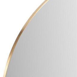 Pacific Lifestyle Arch Wall Mirror Gold Metal Slim Frame 120X90Cm Industrial Minimalist - thumbnail 8