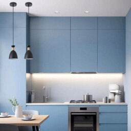Simple Lighting Black Cone E27 Pendant Light With Wood Detail And 1 Metre Cable - thumbnail 2