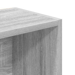 Berkfield Bookcase Grey Sonoma 31X24X102 Cm Engineered Wood - thumbnail 9