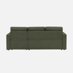 3-Seater Corduroy Corner Sofa Bed  - Sweeek - thumbnail 8