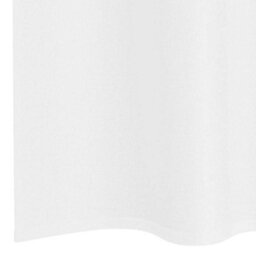 Berkfield Curtains With Curtains 2 Pcs White 140 X 225 Cm Polyester - thumbnail 5