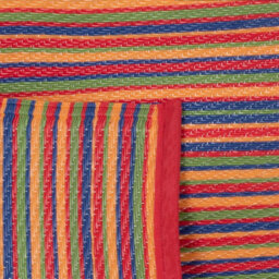 Green Decore 270 X 360 Cm Weaver Multi Red Reversible Plastic Camping, Picnic And Garden Outdoor Rug - thumbnail 4