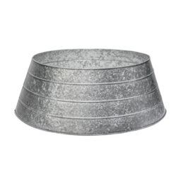 Ivyline Metal Christmas Tree Skirt Galvanised H26Cm W67Cm - thumbnail 3