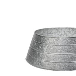 Ivyline Metal Christmas Tree Skirt Galvanised H26Cm W67Cm - thumbnail 4