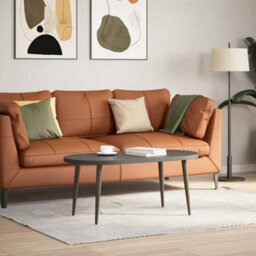 Berkfield Coffee Table Legs Conical Shape 4 Pcs Natural Steel 30-31 Cm Steel - thumbnail 2