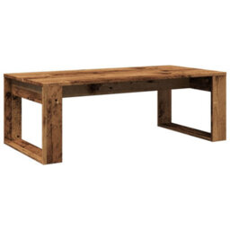 Berkfield Coffee Table Old Wood 102X50X35 Cm Engineered Wood - thumbnail 6
