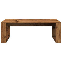 Berkfield Coffee Table Old Wood 102X50X35 Cm Engineered Wood - thumbnail 4