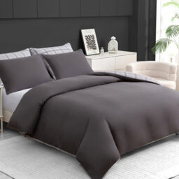 Pamposh Single Duvet Cover Set Brushed Microfiber Duvet Cover Hypoallergenic Quilt Cover With Zipper Closure For All Seasons - thumbnail 2