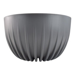Cost Wise Indoor/outdoor Decorative Plant Display Bowl,ideal For Herbs,houseplants,bedding,tabletop Display,offered In Gray,300mm - thumbnail 1