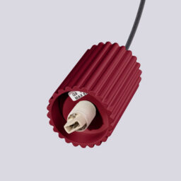 Luminosa Lighting Luminosa Halo Slim Pendant Ceiling Light Burgundy 1X G9 - thumbnail 8