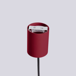 Luminosa Lighting Luminosa Halo Slim Pendant Ceiling Light Burgundy 1X G9 - thumbnail 7