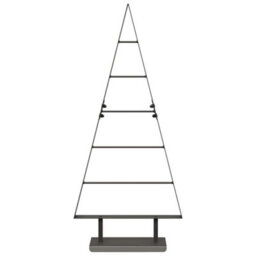 Vidaxl Metal Christmas Tree With Stand Black 90 Cm Steel - thumbnail 5