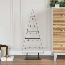 Vidaxl Metal Christmas Tree With Stand Black 90 Cm Steel - thumbnail 1