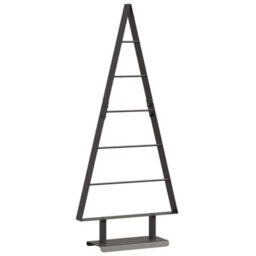 Vidaxl Metal Christmas Tree With Stand Black 90 Cm Steel - thumbnail 2