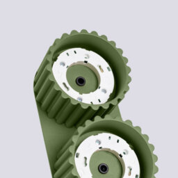 Luminosa Lighting Luminosa Aura Surface Mounted Downlight Olive Green 2X Gx53 - thumbnail 5