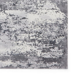 Grey Modern Abstract Easy To Clean Dining Room Bedroom & Living Room Rug-120Cm X 170Cm - thumbnail 4