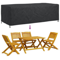 Walplus Outdoor Furniture Cover Black 300 X 110 X 70 Cm 210D - thumbnail 9