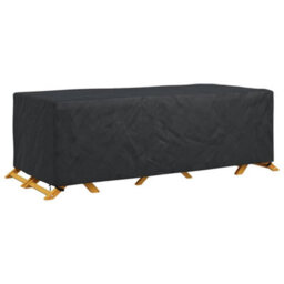Walplus Outdoor Furniture Cover Black 300 X 110 X 70 Cm 210D - thumbnail 3