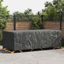 Walplus Outdoor Furniture Cover Black 300 X 110 X 70 Cm 210D - thumbnail 1
