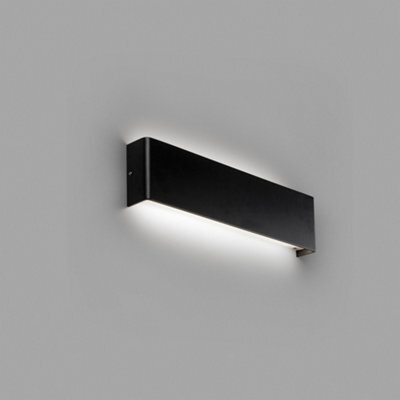 Luminosa Lighting Luminosa Nash Integrated Led Up & Down Wall Light Black, 3000K - image 1