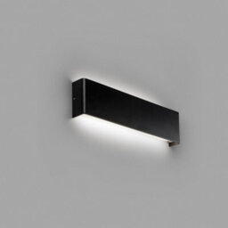 Luminosa Lighting Luminosa Nash Integrated Led Up & Down Wall Light Black, 3000K - thumbnail 1