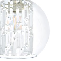 Harbour Studio Mallorie Gold Light Pendant, (Dia)250mm - thumbnail 4